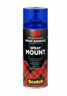 3M Re-Mount Repeated Positioning Spray Adhesive 7100296969