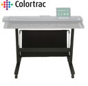 Colortrac Floor Stand and Catch Basket front view - Colortrac Floor Stand & Catch Basket 36"/42"/44" for SmartLF SCi & SGi Scanners (2200C001)