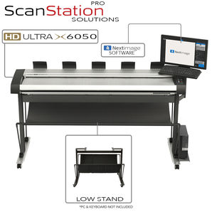 Contex HD Ultra X 6050 ScanStation Pro 60/A0L Graphics Solution with LOW Stand CON661 & 663