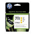 HP 711 CZ136A Designjet T120/T125/T130/T520/T525/T530 Series Yellow 29ml Ink Cartridges (3 Pack)