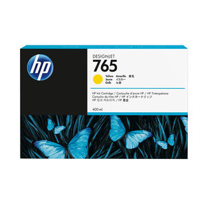 HP 765 F9J50A Designjet T7200 Yellow 400ml Ink Cartridge