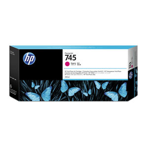 HP 745 F9K01A Designjet Z2600/Z5600 Series Magenta 300ml Ink Cartridge