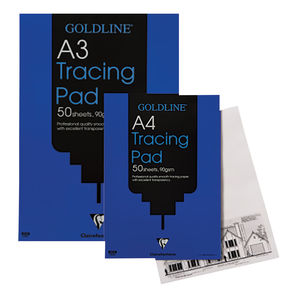 Goldline Professional 90g/m² A4 Tracing Paper Pad GPT1A4  