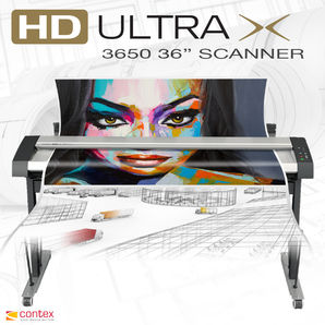 Contex HD Ultra X 3650 CON626 36" A0 Large Format Scanner