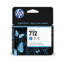 HP 3ED77A 712 3 x 29ml Cyan Ink Cartridge | DesignJet T230 T250 T630 T650 Studio - HP 712 3-Pack 29-ml Cyan DesignJet Ink Cartridge 3ED77A
