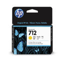 HP 712 DesignJet T230 T250 T630 T650 Yellow ink - HP 712 3-Pack 29-ml Yellow DesignJet Ink Cartridge 3ED79A