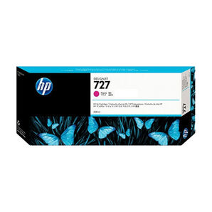 HP 727 F9J77A Designjet T920/T930/T1500/T1530/T2500/T2530 Series Magenta 300ml Ink Cartridge