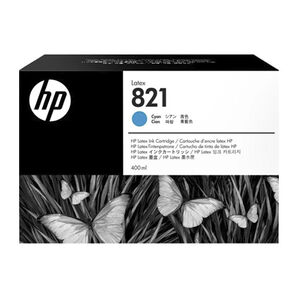 HP 821 Latex 115 Cyan Ink Cartridge 400ml (G0Y86A)