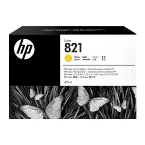 HP 821 Latex 115 Yellow Ink Cartridge 400ml (G0Y88A)