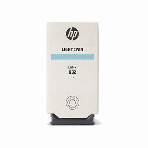 HP 832 Light Cyan Latex 1L Ink Cartridge 4UV79A (HP Latex 630)