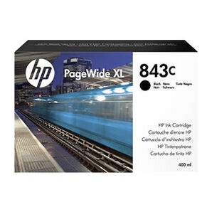 HP 843C PageWide XL 4000/4500/5000 Black Ink Cartridge 400ml (C1Q65A)