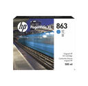 HP 863 PageWide XL 3920 / 3950 Cyan Ink Cartridges 500ml (F9K39A) - HP 863 PageWide XL 3920 / 3950 Cyan Ink Cartridges 500ml (F9K39A)