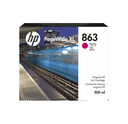 HP 863 PageWide &#8239;XL&#8239; 3920 / 3950 Magenta Ink Cartridges 500ml (F9K38A) - HP 863 PageWide XL 3920 / 3950 Magenta Ink Cartridges 500ml (F9K38A)