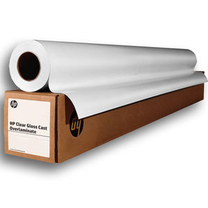 HP Clear Gloss Cast Overlaminate CH037A 54" 1372mm x 45.7m roll