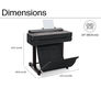 HP DesignJet T650 24 Printer (2025 Edition) (5HB08D): HP DesignJet T650 24