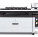 HP Pagewide XL 4200 MFP Front - HP PageWide XL 4200 40-in Printer with Top Stacker