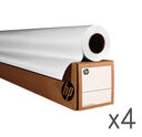 HP Bright White Inkjet Paper 90g/m A6DE5A 24 - HP Bright White Inkjet Paper 90g/m A6DE5A 24" 610mm x 45.7m (4 rolls)