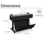 HP DesignJet T630 36 Printer (2025 Edition) (5HB11D): HP T630 36