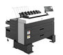 HP DesignJet XL 3800 MFP (7QR88A): HP XL 3800 angled view