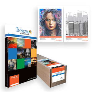 Innova IFA-025-S0420-025 Décor Smooth Art DS 220g/m² A2 size Inkjet paper (25 Sheets)