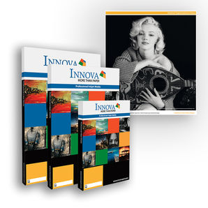 Innova IFA-045-S0297-025 Exhibition Cotton Gloss 335g/m² A3 size Inkjet paper (25 Sheets)