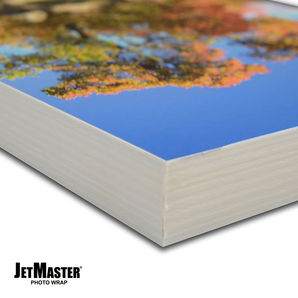 JetMaster® Photo Panel JMPP203X203W-10 8" x 8" White Edge with stand (10 Pack)