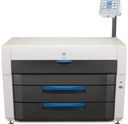 Shown with out scanner - Kip 7700 Kip 7900 Digital Wide Format Plan Printer