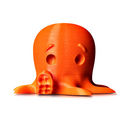 Makerbot True Orange Octopus - Makerbot True Orange PLA Filament (Small & Large Spools) MP05787 & MP05777