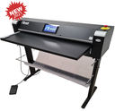 NEOFOLD PL 1100 FRONT SIDE view with foot pedal NEW! - Neolt NEOFOLD 1100 PL 1100mm A0 Paper Folder (L123)