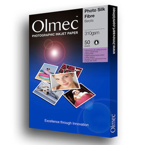 Olmec OLM-069-S0210-050 Photo Silk Fibre Baryta 310g/m² A4 size (50 Sheets)