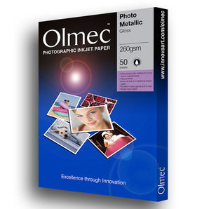Olmec OLM-071-S0210-050 Photo Metallic Gloss 260g/m² A4 size (50 Sheets)