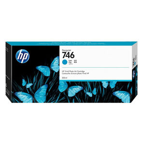 HP 746 P2V80A Designjet Z6/Z9 Series Cyan 300ml Ink Cartridge