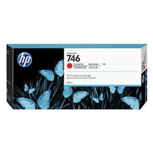 HP 746 P2V81A Designjet Z6/Z9 Series Chromatic Red 300ml Ink Cartridge