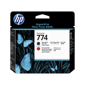 HP 774 P2V97A Designjet Z6810 Series Matte Black & Chromatic Red Printhead