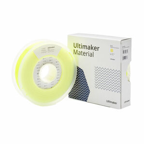 UltiMaker PETG Yellow Fluorescent 750g Filament (227342)