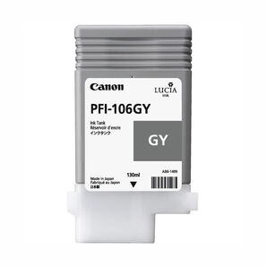 Canon PFI-106G Grey 130ml Ink Cartridge (6630B001AA)