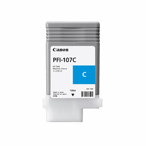 Canon PFI-107C Cyan 130ml iPF670 iPF680 iPF770 & iPF780 Ink Tank (6706B001A)