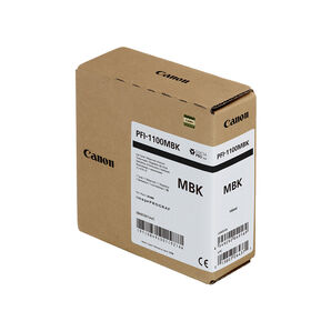 Canon PFI-1100MBK Matte Black 160ml PRO-2000/2100 PRO-4000/4100(S) PRO-6000/6100(S) Ink Cartridge (0849C001AA)