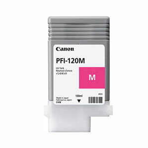 Canon TM-200/TM-300 & GP-200/GP-300 PFI-120M Magenta 130ml Ink Cartridge (2887C001AA)