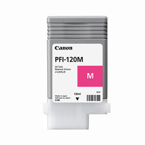 Canon TM-200/300 & GP-200/300 Series PFI-120M Magenta 130ml Ink Cartridge (2887C001AA)