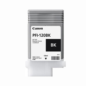 Canon TM-200/TM-300 & GP-200/GP-300 PFI-120BK Photo Black 130ml Ink Cartridge (2885C001AA)