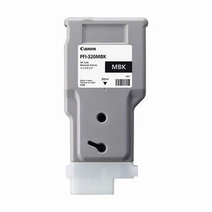 Canon TM-200/300 & GP-200/300 Series PFI-320MBK Matte Black 300ml Ink Cartridge (2889C001AA)