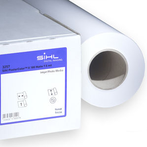 SiHL PosterColor X 180 Matt 3257-36-30-2 180g/m² 36" 914mm x 30m Inkjet Paper Roll