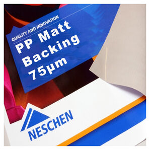 Neschen PP Matt Backing 75µm 6044689 63" 1600mm x 50m roll