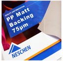 Neschen PP Matt Backing 75mic - Neschen PP Matt Backing 75m 6044689 54" 1372mm x 50m roll