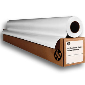 HP Premium Matte Polypropylene 130g/m² C2T54A 42" 1067mm x 22.9m Roll (2 Pack)