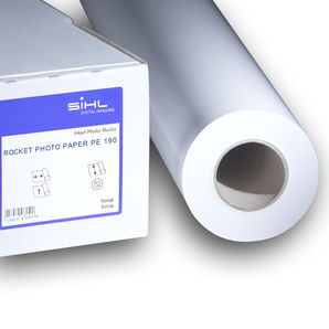 SiHL 3371 Rocket Photo Paper PE 190 Glossy 190g/m² 24" 610mm x 30m/60m roll