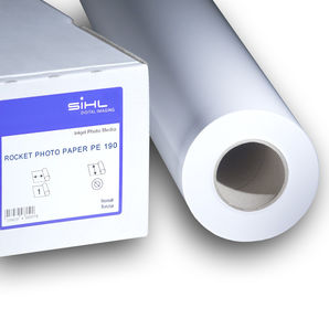 SiHL Rocket Photo Paper PE 190 Satin 3372-42-60-2 190g/m 42" 1067mm x 60m roll