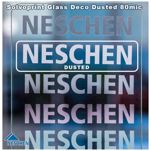 Neschen Solvoprint Glass Deco Dusted 80mic 6039785 54" 1370mm x 30m roll