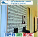 Solvoprint Wallpaper STUCCO P_PLOT-IT - Neschen Solvoprint Wallpaper Stucco P 295g/m 6027090 51" 1300mm x 50m roll